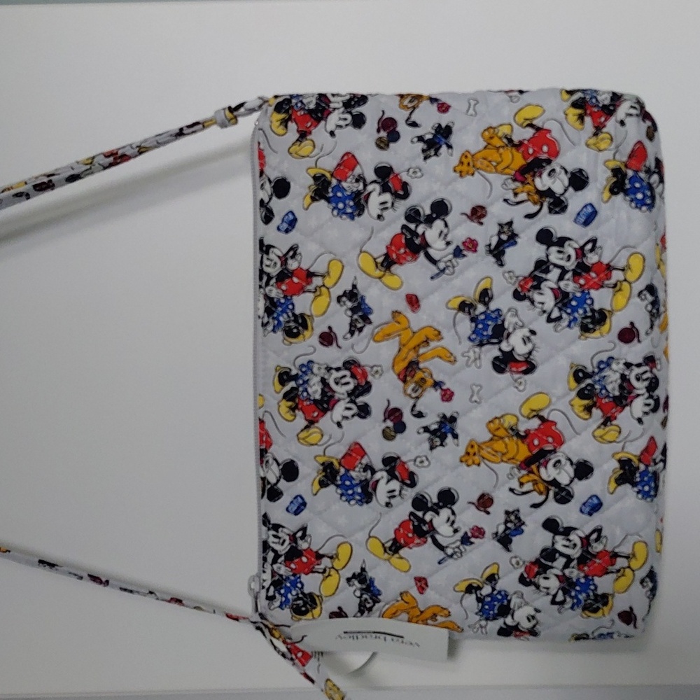 Vera Bradley Disney Mickey Mouse Family Fun Crossbody Bag - Picture 8 of 12